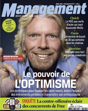 Le pouvoir de l'optimisme: itw dans Management